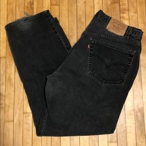 Levi’s 550 Men’s Jeans in Black 38W x 32L